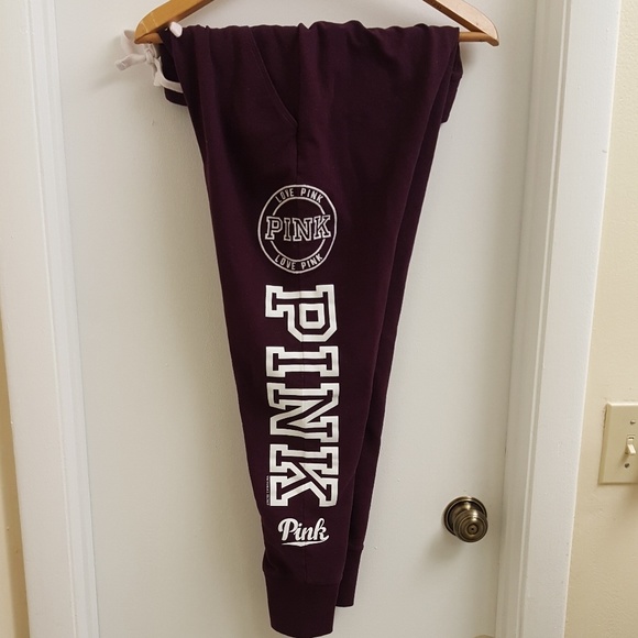 PINK Victoria's Secret Pants - 😍 worn twice VS PINK super warm sweatpants size M